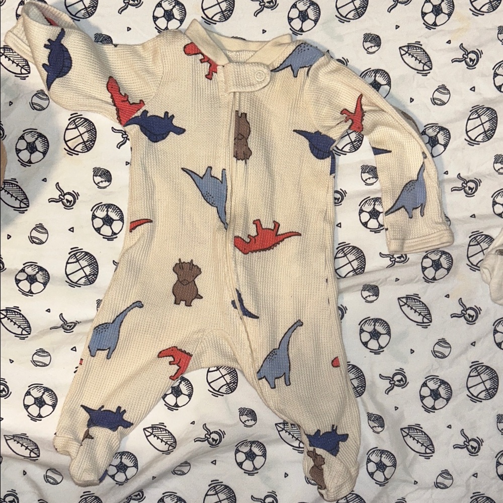 Dinosaur Print Kids One Piece